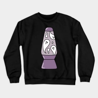 Ghost lava lamp Crewneck Sweatshirt